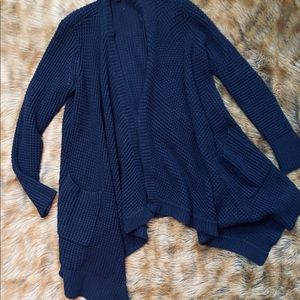 Navy American Eagle Cardigan